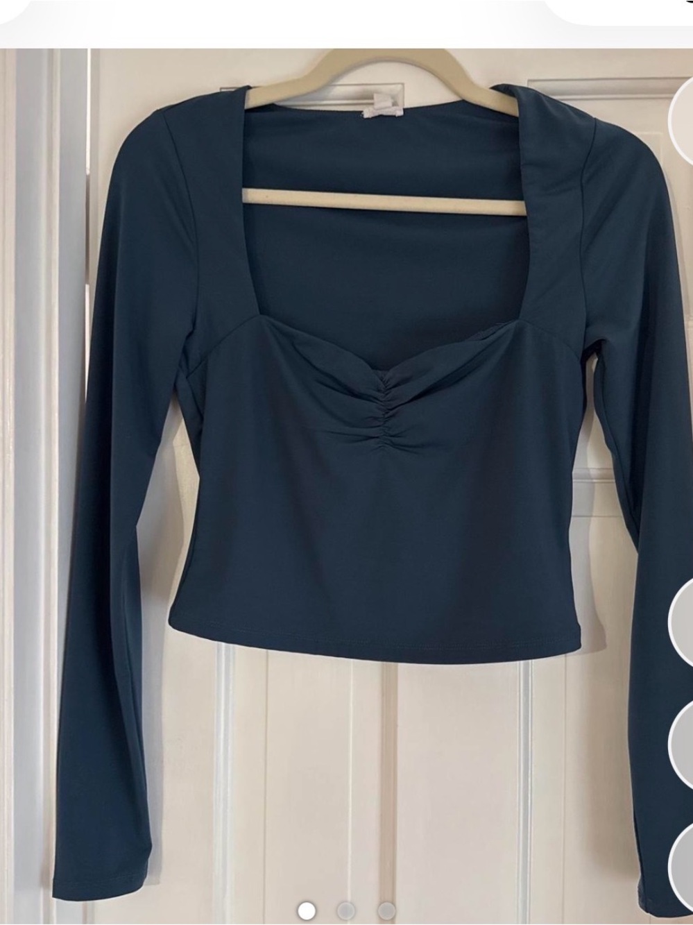 Garage Long Sleeve Scoop Neck Top